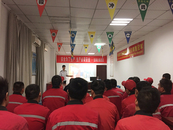 安全为了生产，宝润达消防安全宣讲日