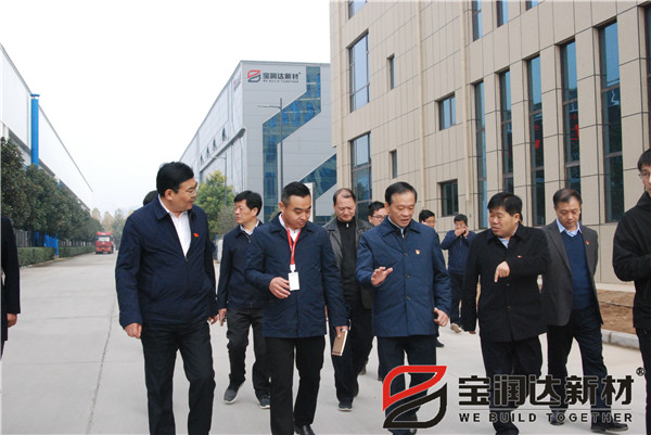 【要闻】许昌市委书记胡五岳莅临宝润达调研指导工作